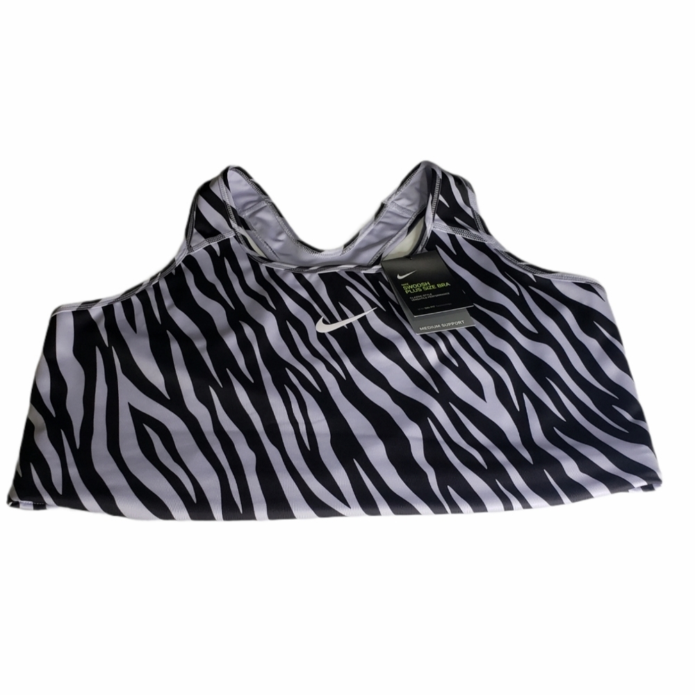Nike Swoosh Icon Clash Sports Bra - Picture 2 of 4